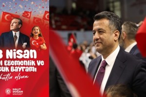 "Başkan Doğan: 23 Nisan Varlığımıza Neşe, Geleceğimize Umut Katıyor"